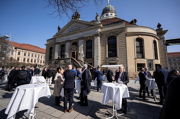 Empfang bei der BBH-Jahreskonferenz 2026 in der Französischen Friedrichstadtkirche in Berlin