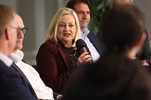 Heike Freimuth, Leiterin der Vertretung in Deutschland, Europäische Investitionsbank, bei der BBH-Jahreskonferenz 2025