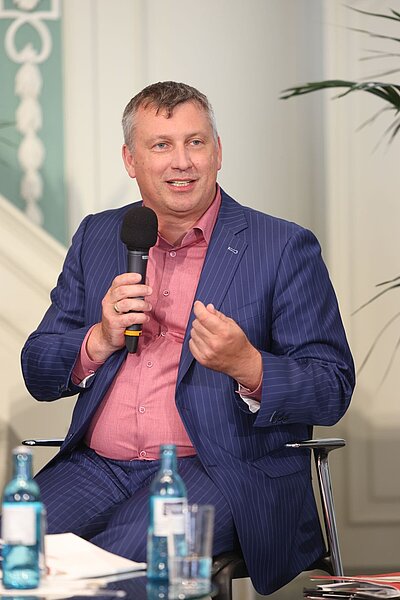 Steuerberater, Wirtschaftsprüfer und BBH-Partner Thomas Straßer bei der BBH-Jahreskonferenz